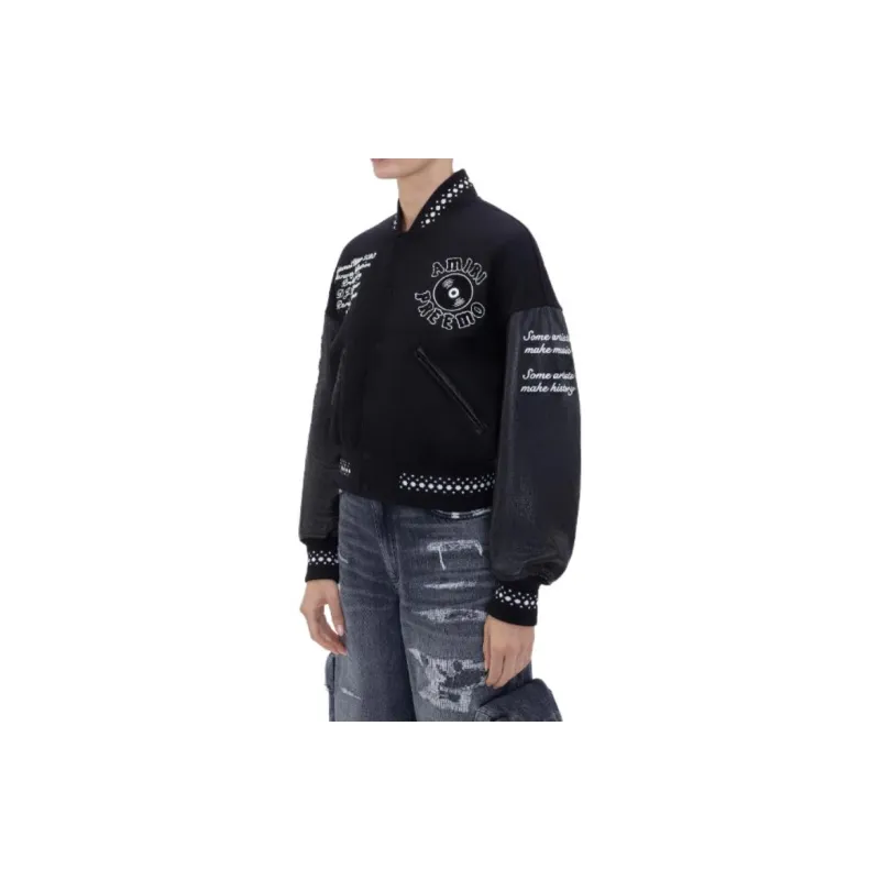 AMIRI Logo Patch Long Sleeved Jacket-3