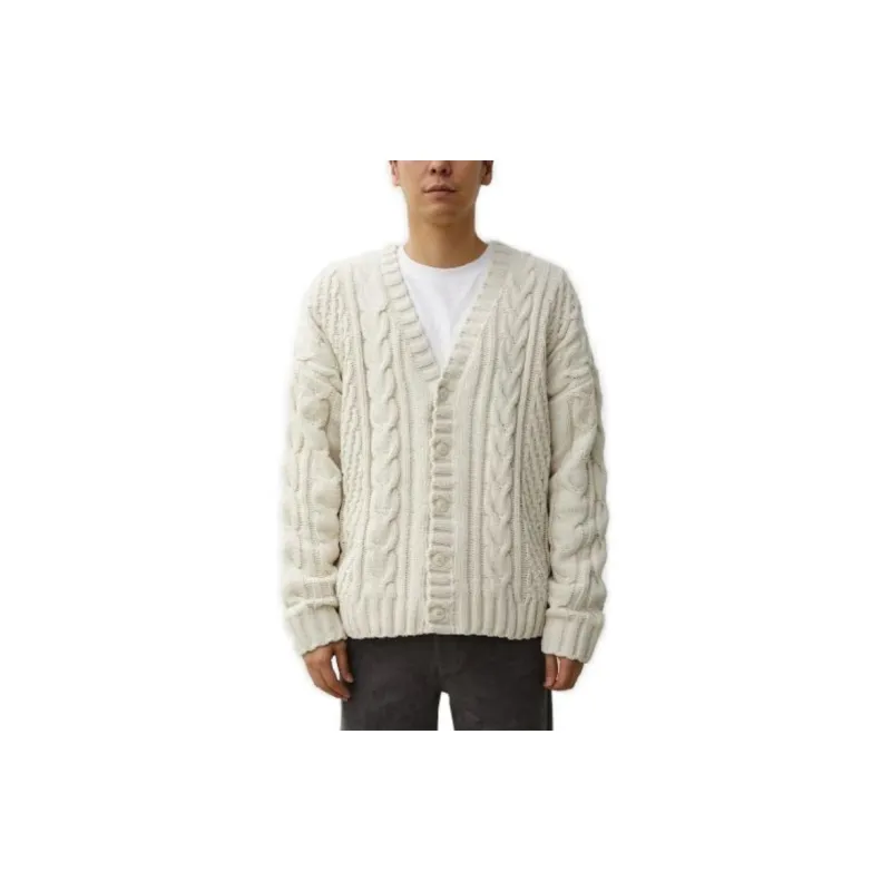 MOUSSY Sweaters Men Beige-1