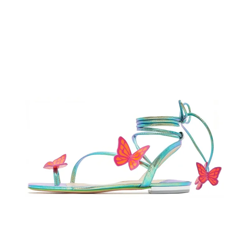 Sophia Webster Vanessa Strap Sandals Women's Turquoise-0