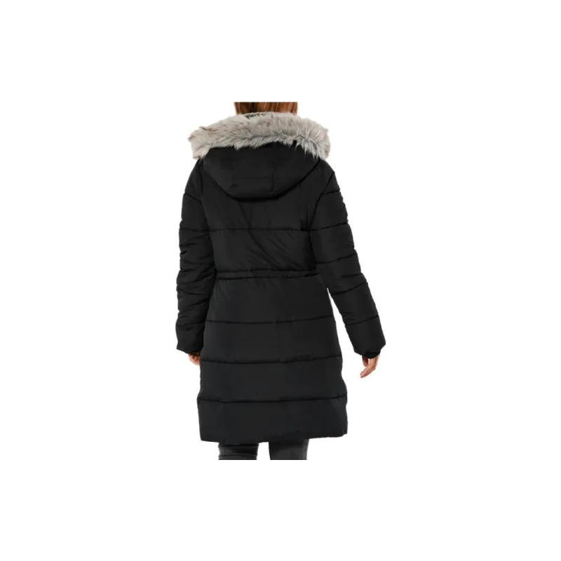 Hollister Puffer Jacket Women's Black-2