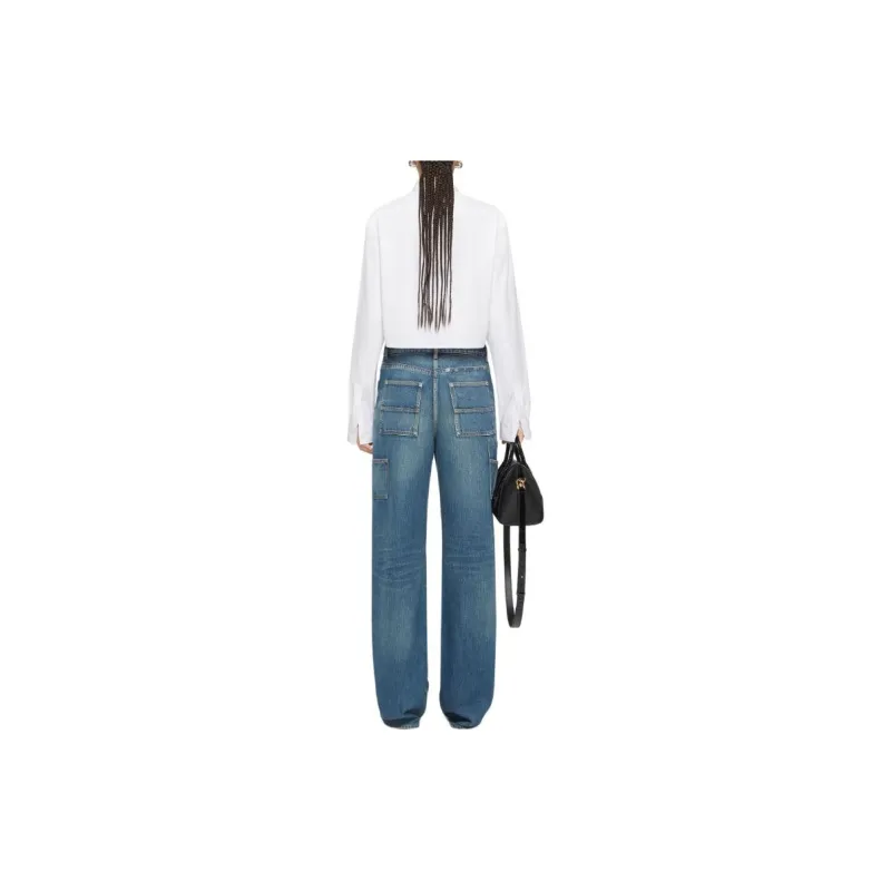 Givenchy Cropped Shirt 'White'-2