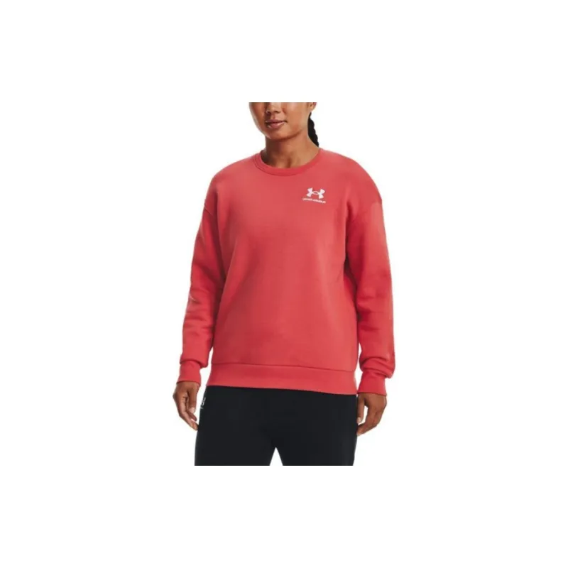 Under Armour Essential Sweatshirts Women's Red-2