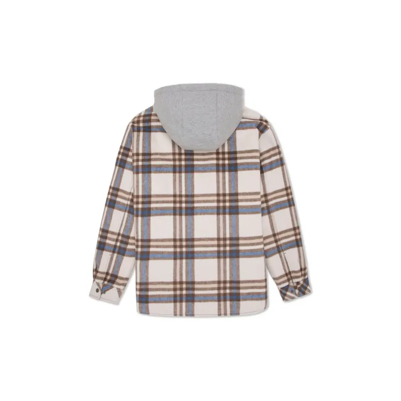 GUESS Jackets Coats Men's Blue Plaid-1