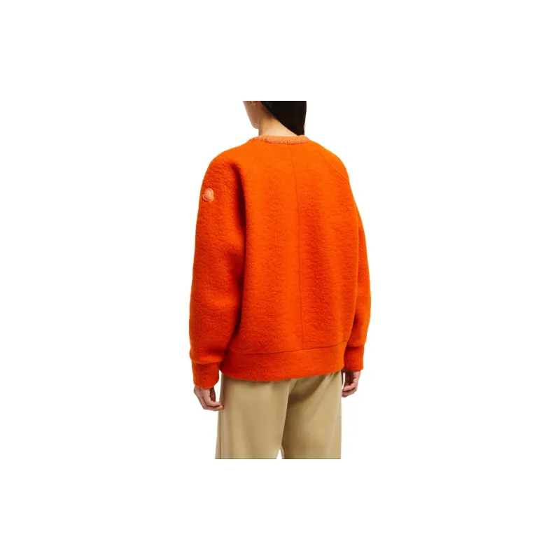 Moncler Sweater Women's Bright Orange-3