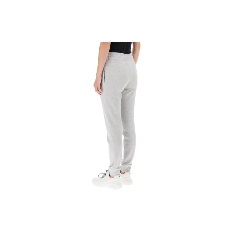 MOSCHINO Knitted Sweatpants Women's Gray-3