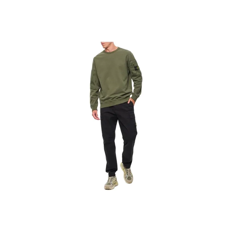 STONE ISLAND Cargo Pants Men's Black-2