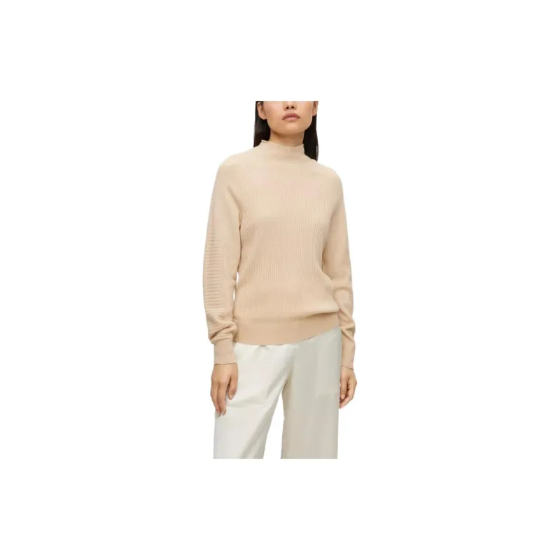 HUGO BOSS Cashmere Sweaters Women's Light Beige-1