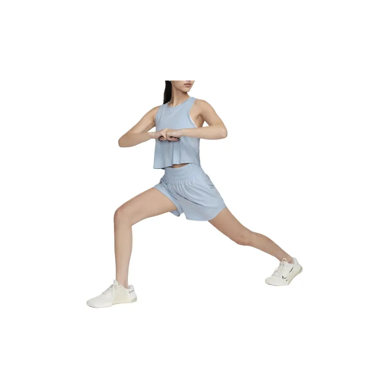 Nike Dri Fit One Casual Shorts Women's Light Blue-1