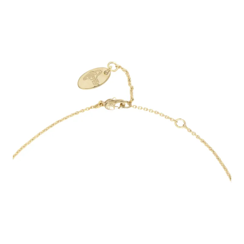 Vivienne Westwood Brass Necklaces Unisex Purple-3