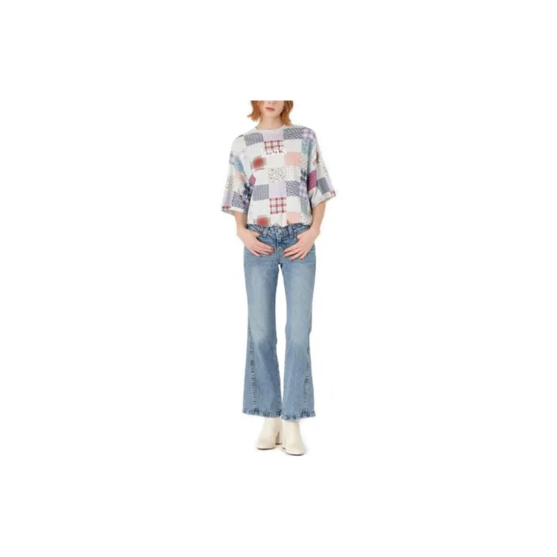 Levis T-Shirts Women's Gray-2