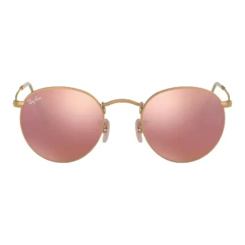 RayBan Round Flash Sunglasses