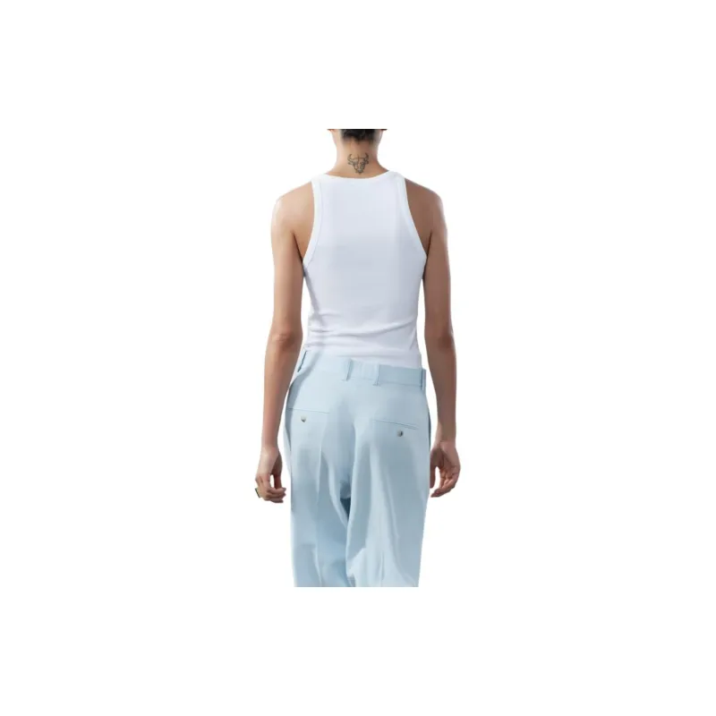 ZARA Tank Tops Women's White-1
