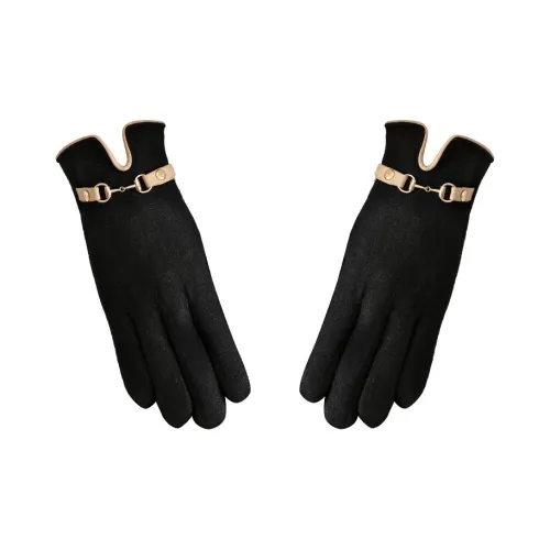 Shizhu Wool Knit Gloves Women's