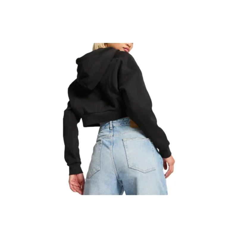 PUMA CELLERATORCROPPED HOODIE Jackets & Coats Women's Black-2
