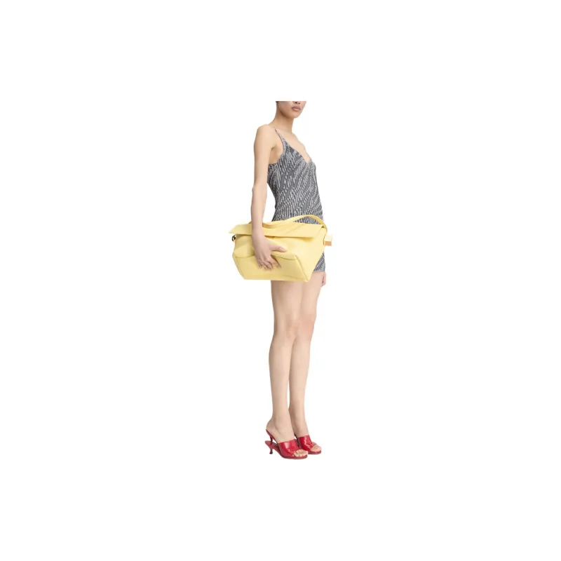 Jacquemus Knit Mini Tank Dress 'Zebra'-3