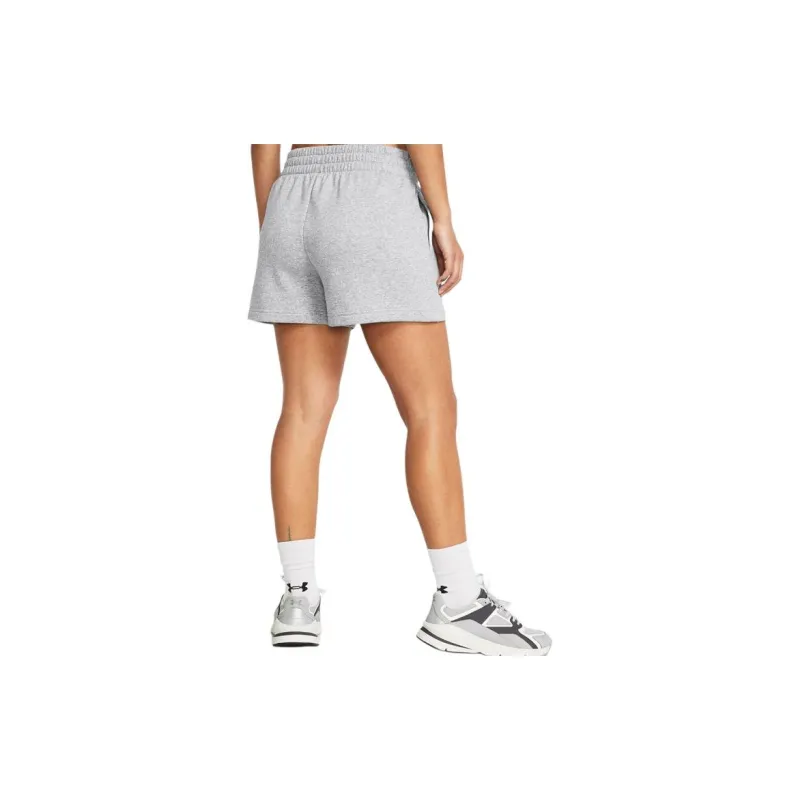 Under Armour Rival Fleece Shorts Casual Shorts Women's Light Gray-4