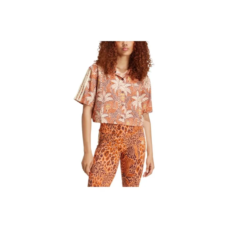 Adidas Free Shipping With AdiClub Adidas X Farm Rio Shirt-1
