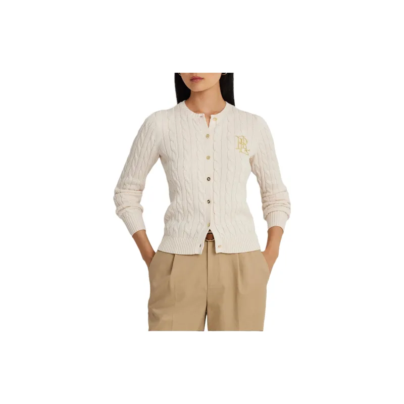 Lauren Ralph Lauren Logo embroidery Cardigan-2