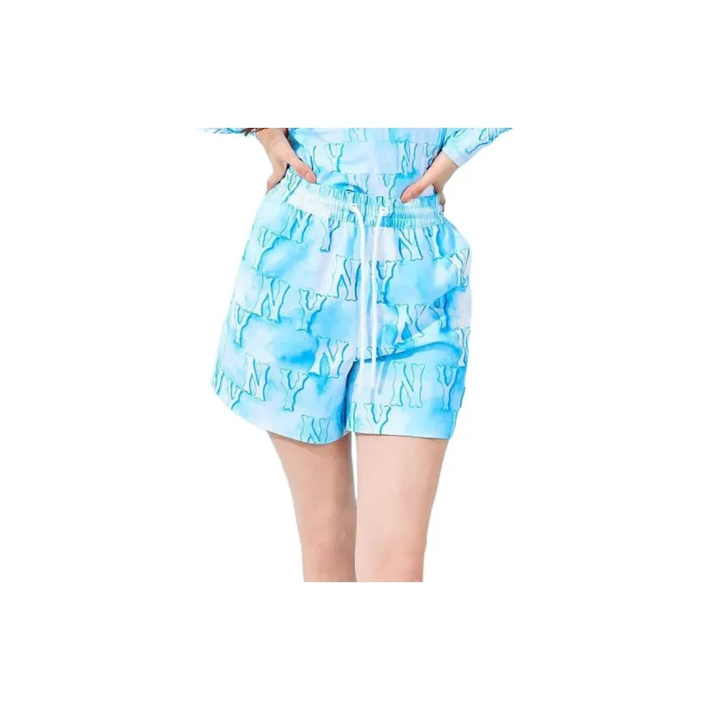 MLB Casual Shorts Women's Blue-4