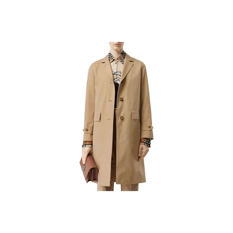 Burberry Coats Women's Camel-1