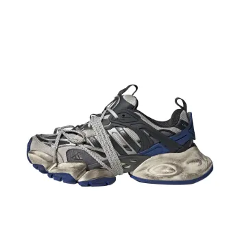 Adidas XLG RUNNER DELUXE Anti Slip Wear Resistant Low Top Running Shoes Unisex Gray
