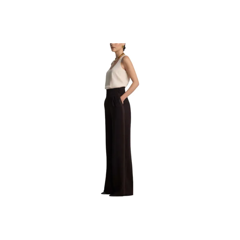 St. John Scoop-neck Silk Vest Top-3