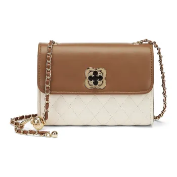 ST&SAT Synthetic Leather Crossbody Bag Women's Brown