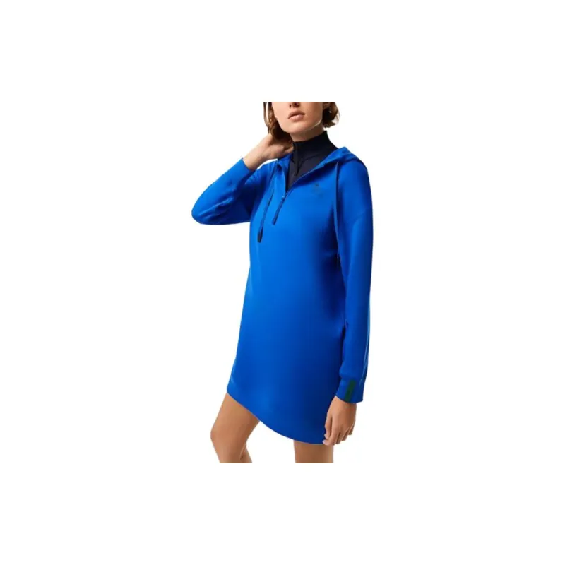 LACOSTE Long-Sleeved Dresses Women's Dark Blue-1