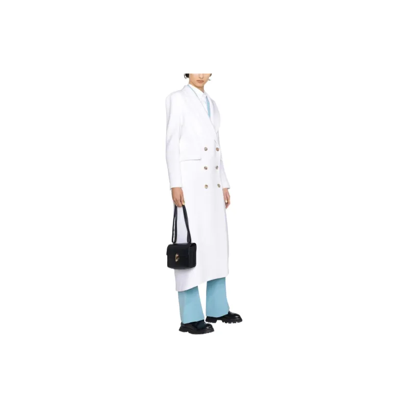 PINKO Velvet Jackets Women's White-2