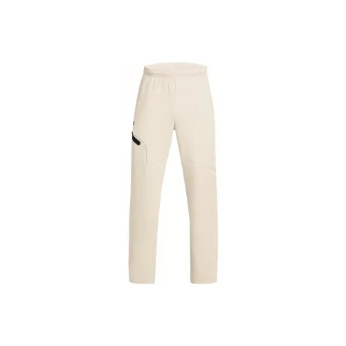 Under Armour Unstoppable Knitted Sweatpants Men Beige -110