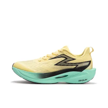 361° Fly 2ET Anti Slip Wear Resistant Low Top Running Shoes Unisex Gold Green Black