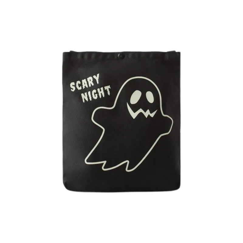 ZARA Cotton Portable Crossbody Bag Shoulder Bag Kids' Black-0