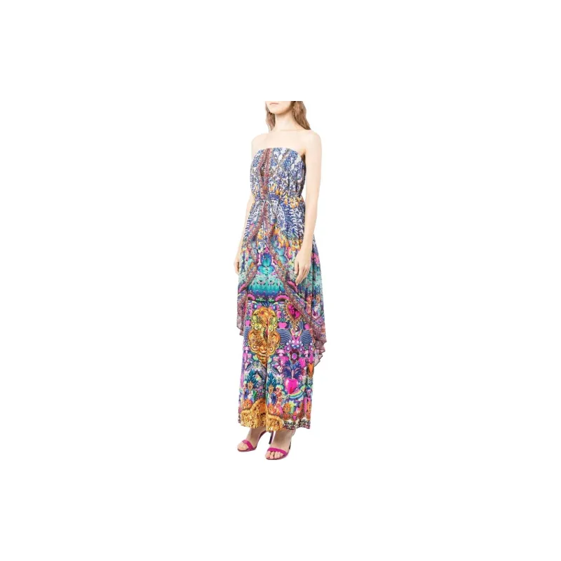Camilla Strapless Overlay Jumpsuit-3