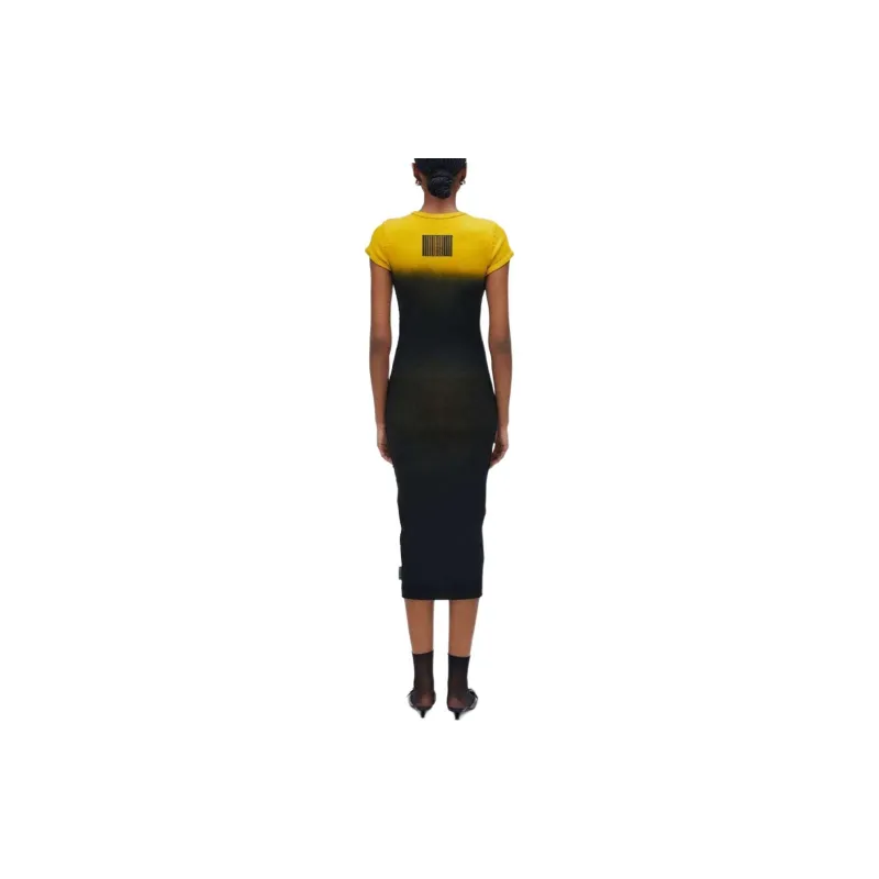 MARC JACOBS Grunge Spray effect T shirt Dress-2
