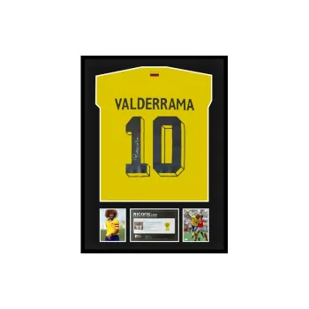 Three For Colombia National Team Jersey Icons Certificate, Deluxe Mounting Unisex