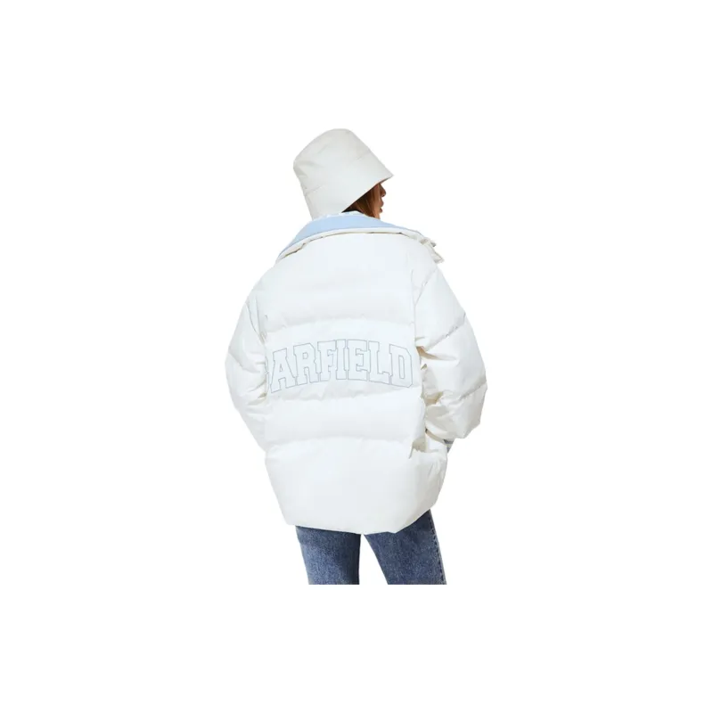 FUN Fun X Garfield Down Jacket Women's White-3