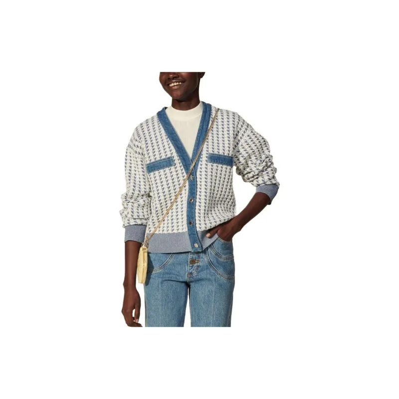 Sandro Knitwear Women's Denim Blue-2