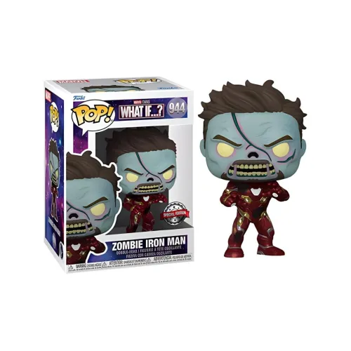 POP ASIA What If Marvel Animation Lost Iron Man Scale Figures