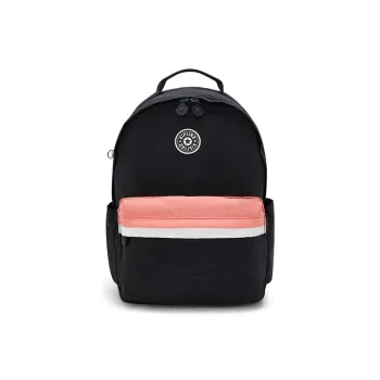 Kipling Polyamide Backpack Medium Size Unisex Canyon Black & Multicolor