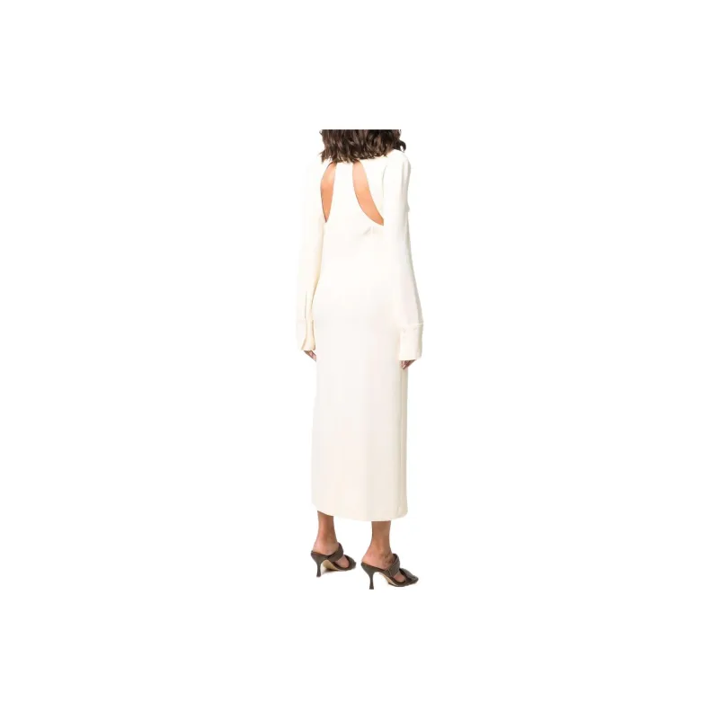 NANUSHKA Cut-out Detailed Midi Dress-3