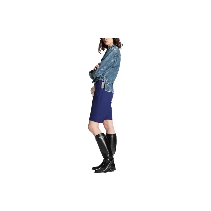 LOUIS VUITTON New Quarterly Products Of LV Casual Shorts Women's Blue-2