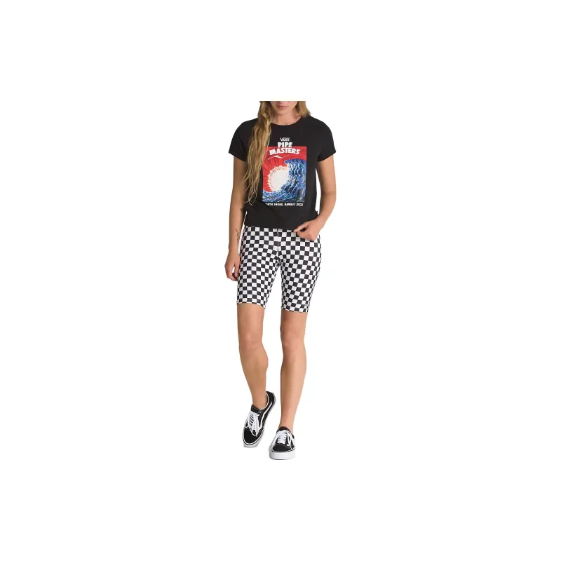 Vans PIPE MASTERS T-Shirts Women's Black-2
