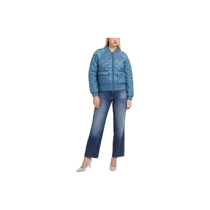 GUESS Jackets Coats Women's Blue-1