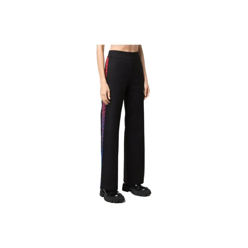 OFF WHITE Monogram Banded Sweatpants Black-2