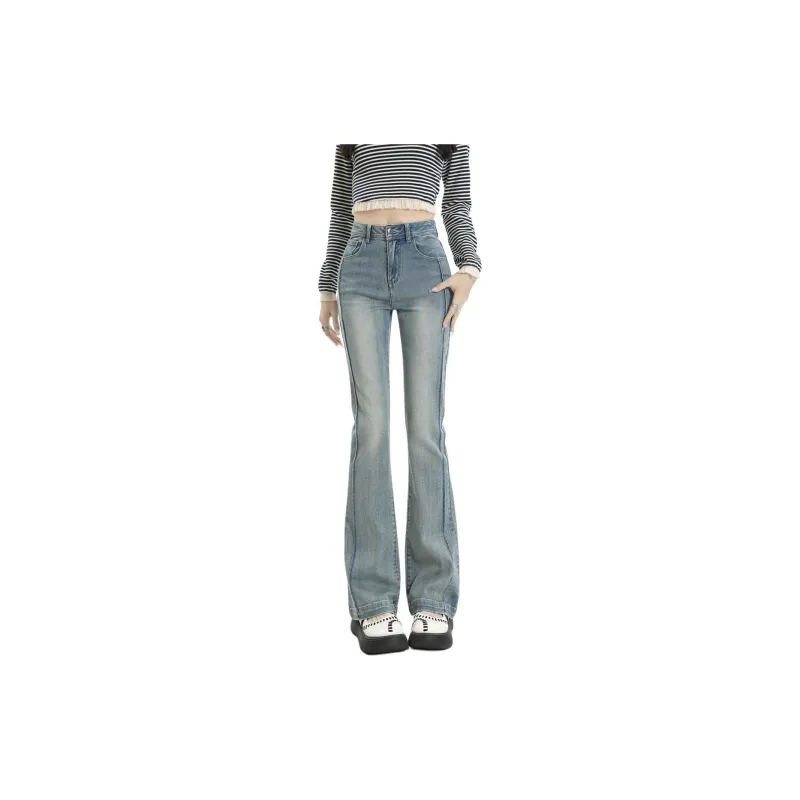 ZAVK Jeans Women's Vintage Light Blue-1