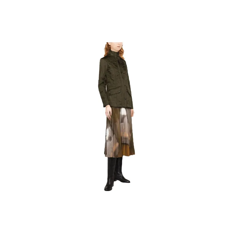 BARBOUR Jackets Women's Olive Green-1