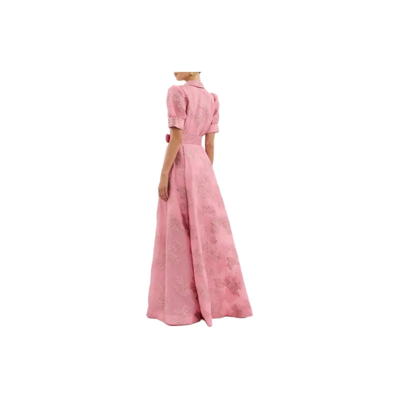 Rebecca Vallance Annette Floral brocade Gown-2