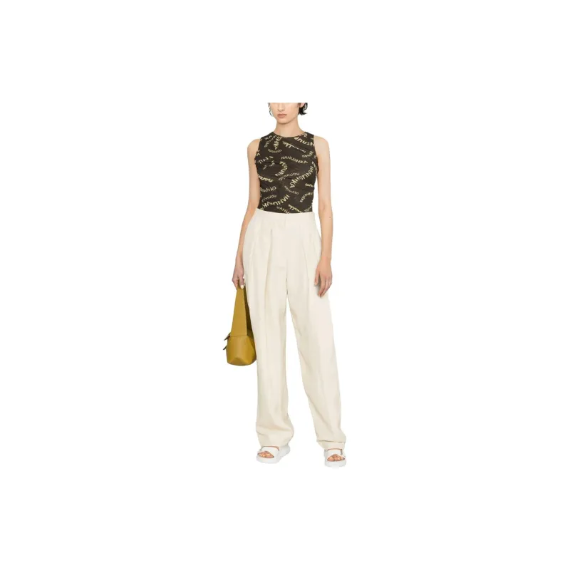 Stella McCartney High waisted Pleated Trousers-1