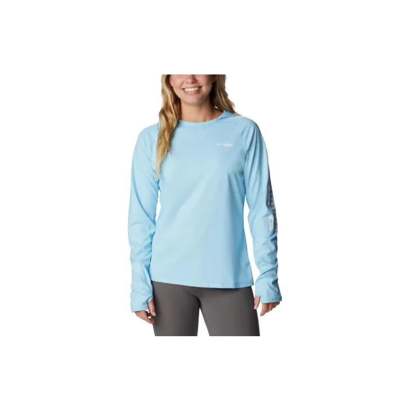 Columbia T-Shirts Women's Blue-1