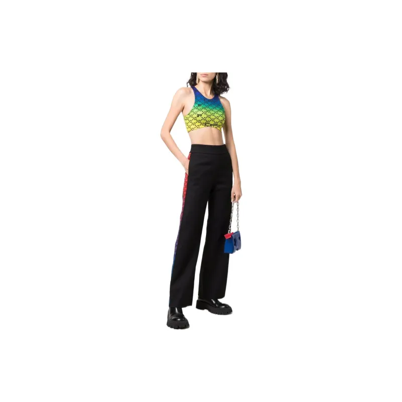 OFF WHITE Monogram Banded Sweatpants Black-1